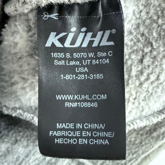Kuhl Jacket Alaska Long Sweater Full Zip Knit Gray Womens Small Cozycore Outdoor - Picture 6 of 9